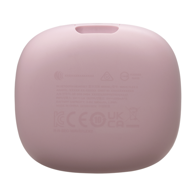 JBL Wave Flex 2 - Pink - True Wireless Earbuds - Detailshot 1 image number null